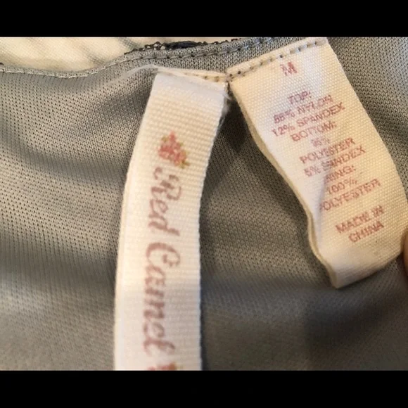 New Price! Red Camel Lace Overlay Mini Dress - Picture 5 of 7